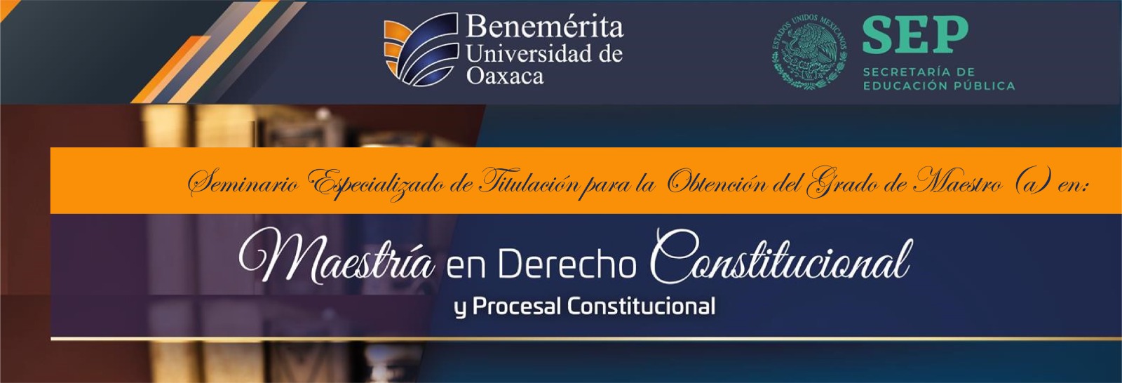 Seminario Especializado de Titulación Para La Obtención del Grado de Maestría en Derecho Constitucional y Procesal Constitucional 